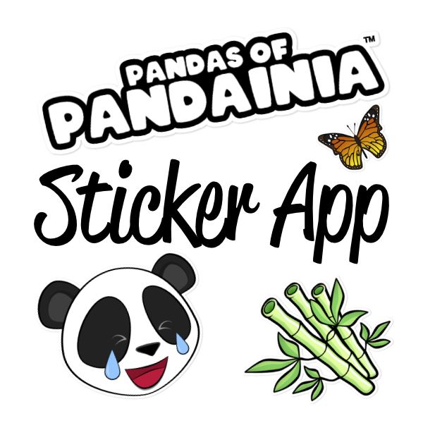PANDAINIA Sticker App Web Title